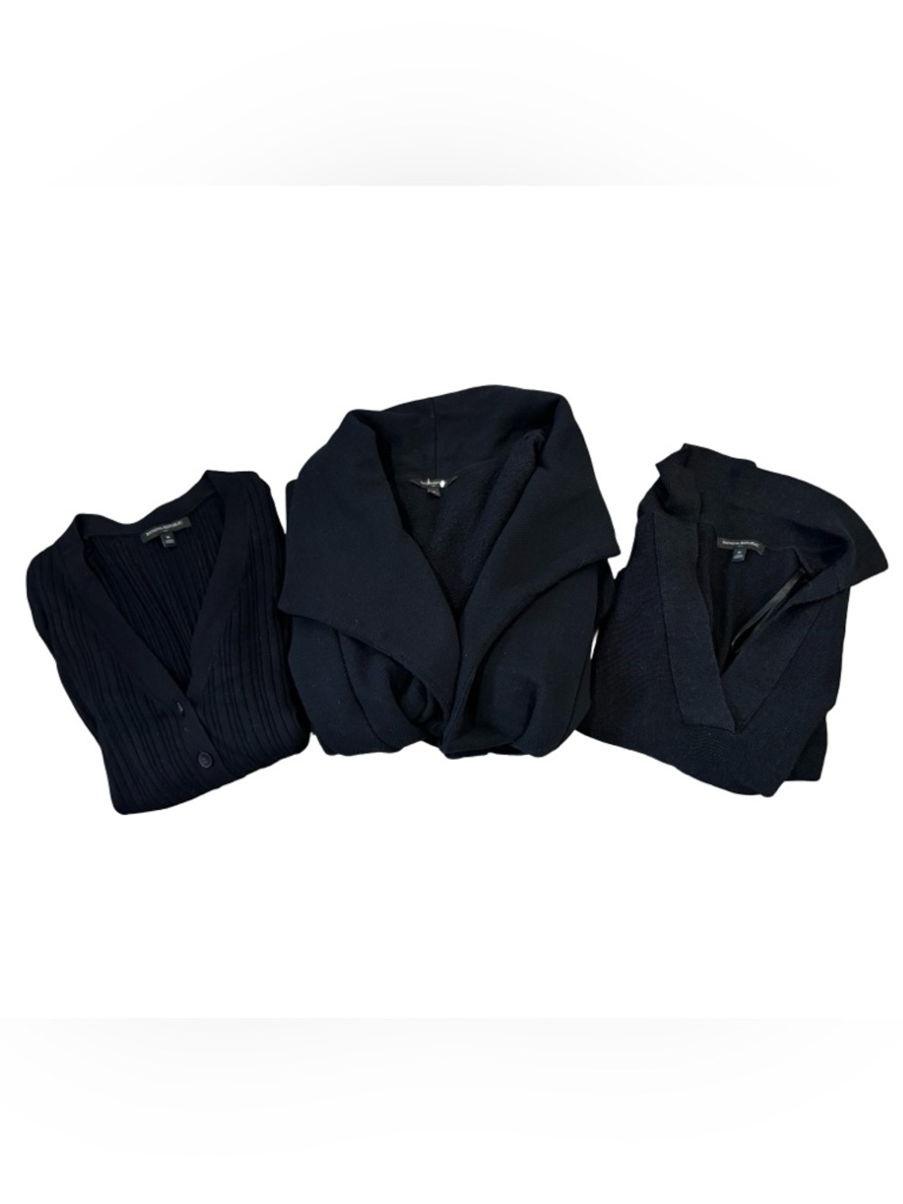 Banana Republic Women's Black Tops Set of 3 Size Medium